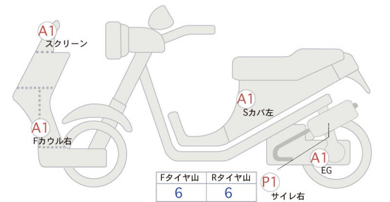 Карта повреждений