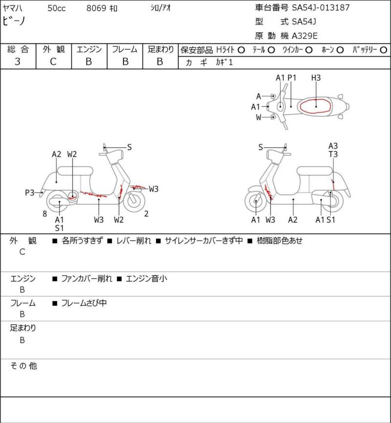 Карта повреждений