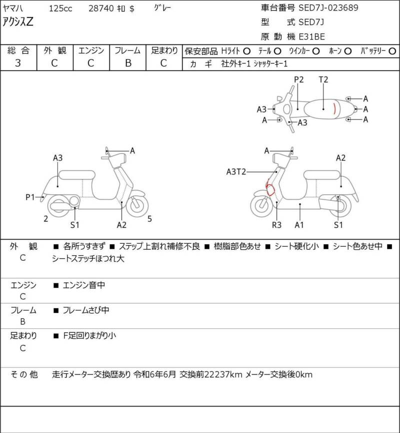 Карта повреждений