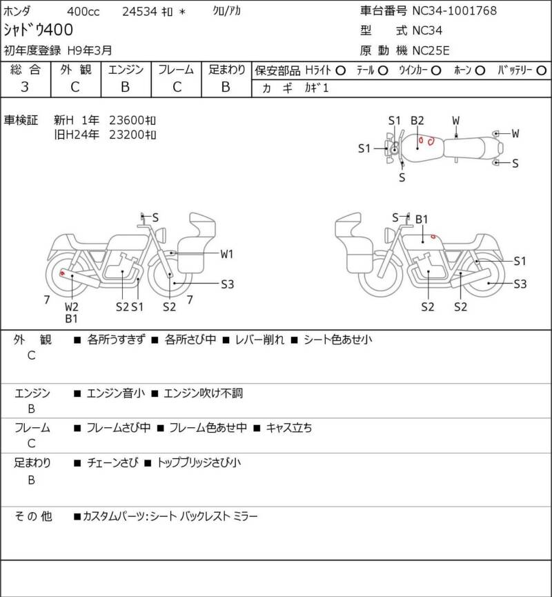 Карта повреждений