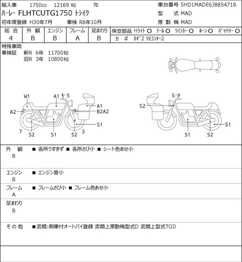Карта повреждений