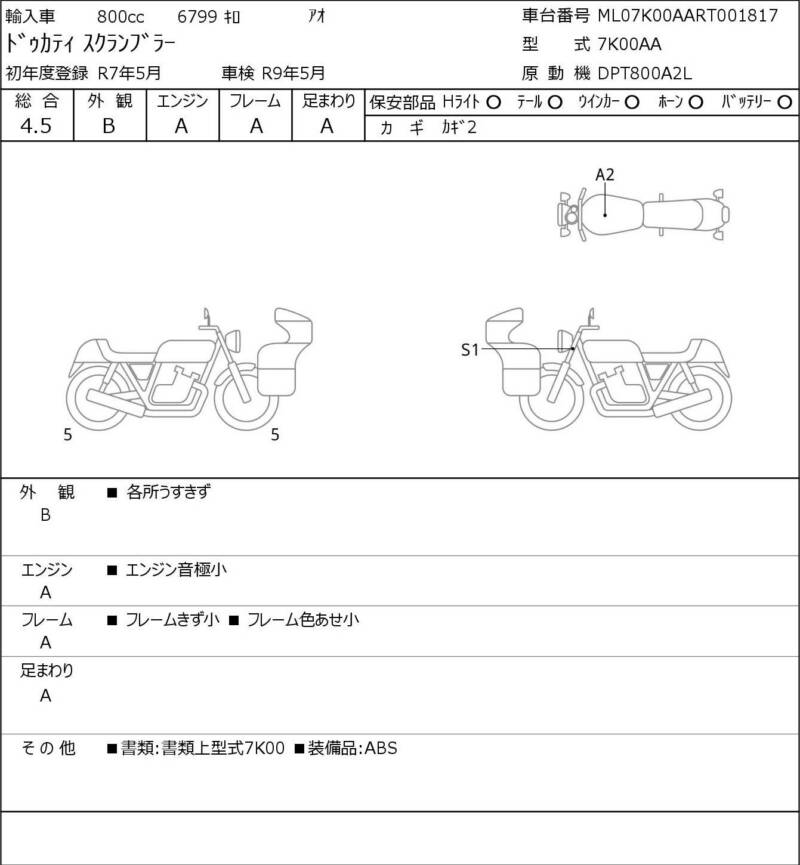 Карта повреждений