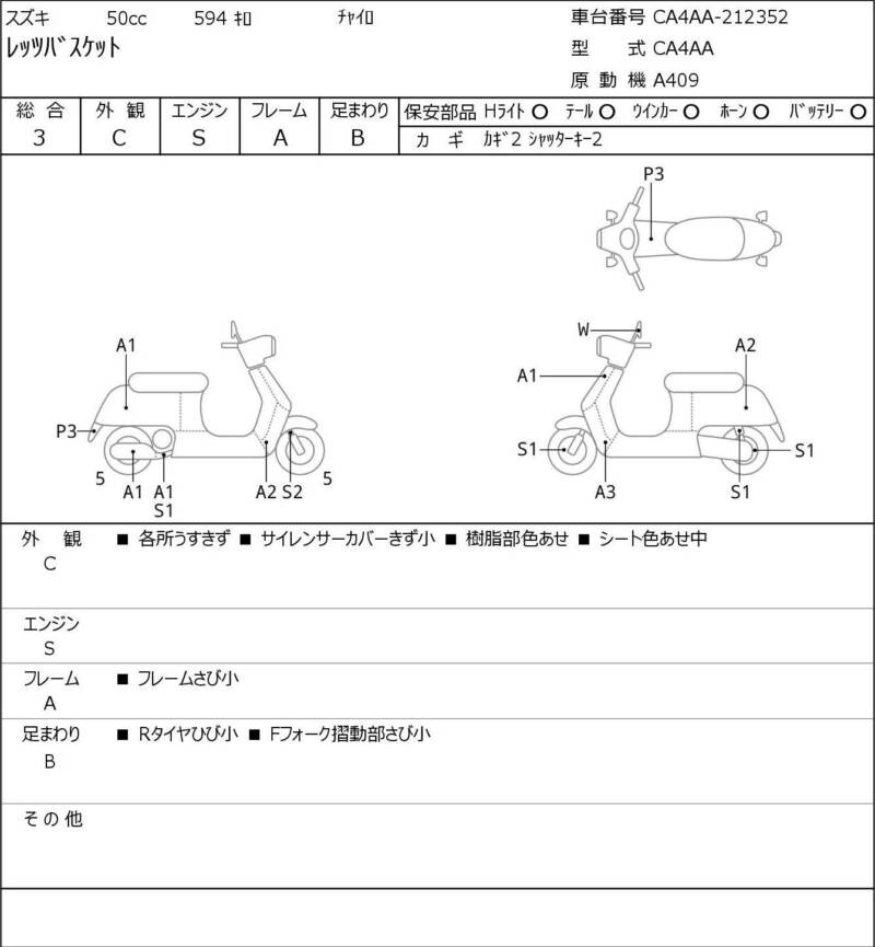 Карта повреждений
