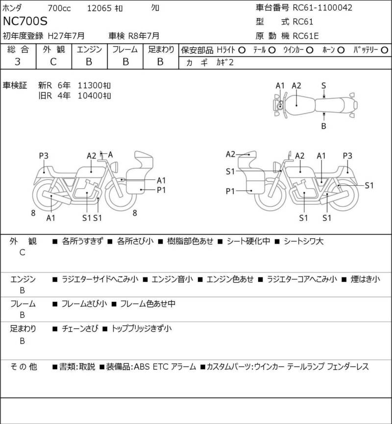 Карта повреждений