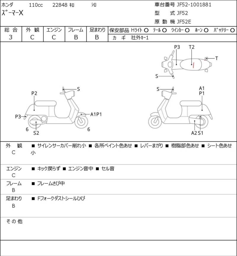 Карта повреждений
