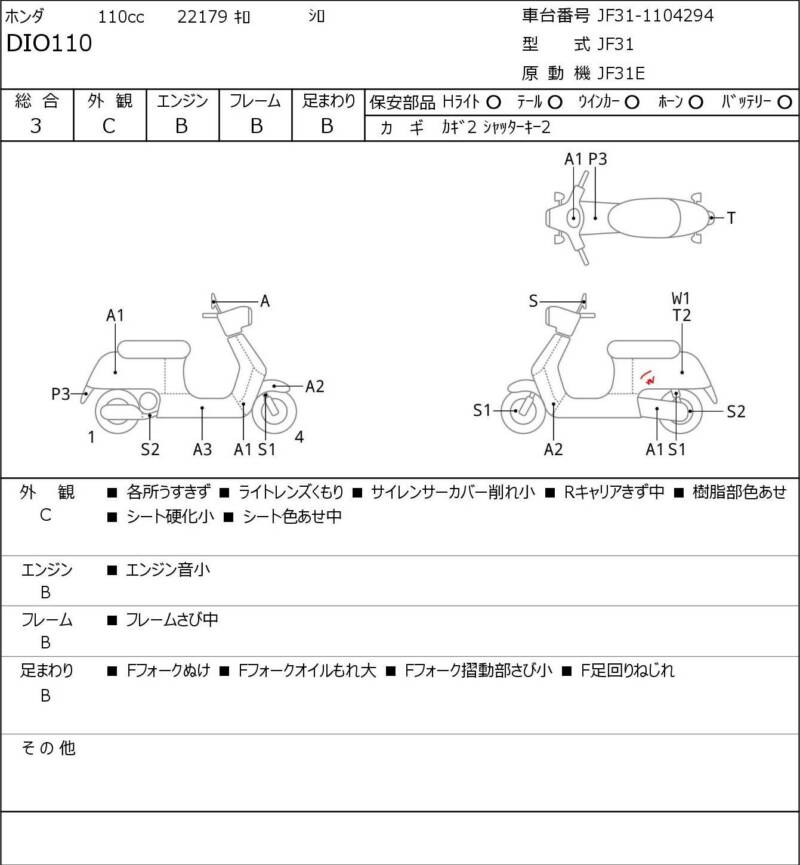 Карта повреждений