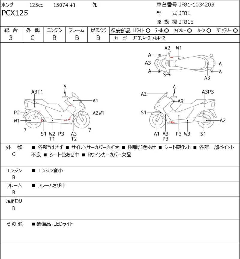 Карта повреждений