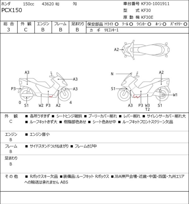 Карта повреждений