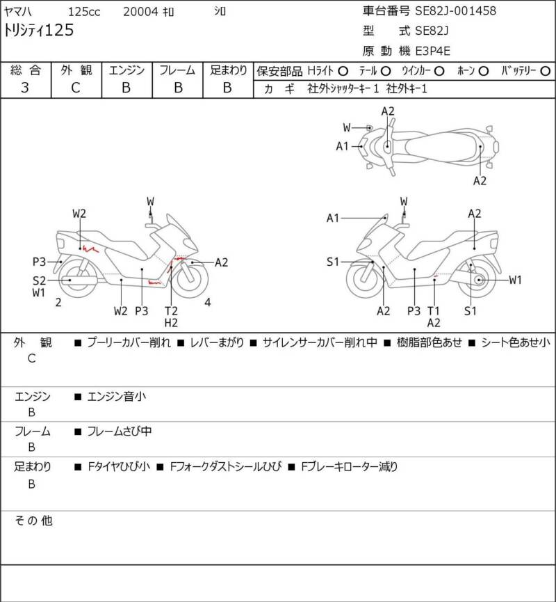 Карта повреждений