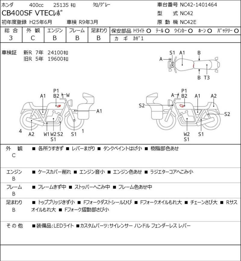 Карта повреждений
