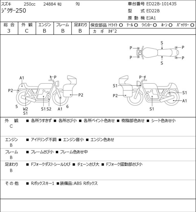 Карта повреждений