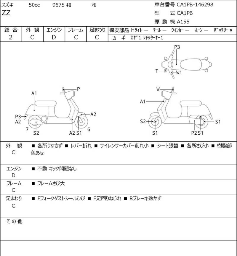 Карта повреждений