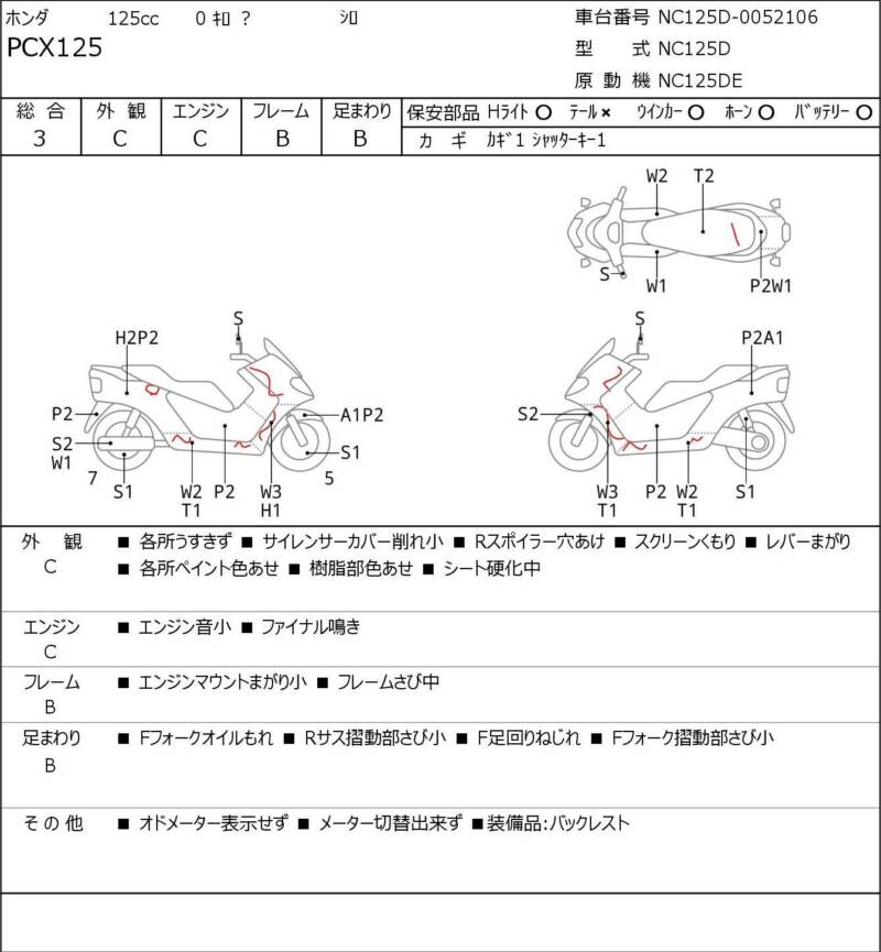 Карта повреждений