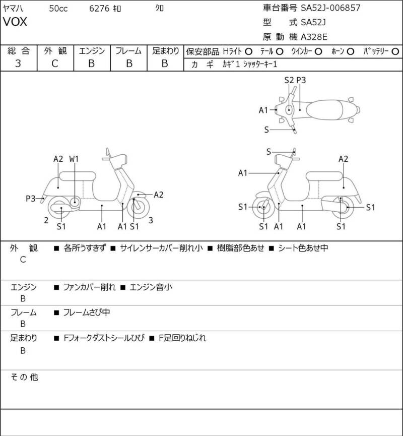 Карта повреждений