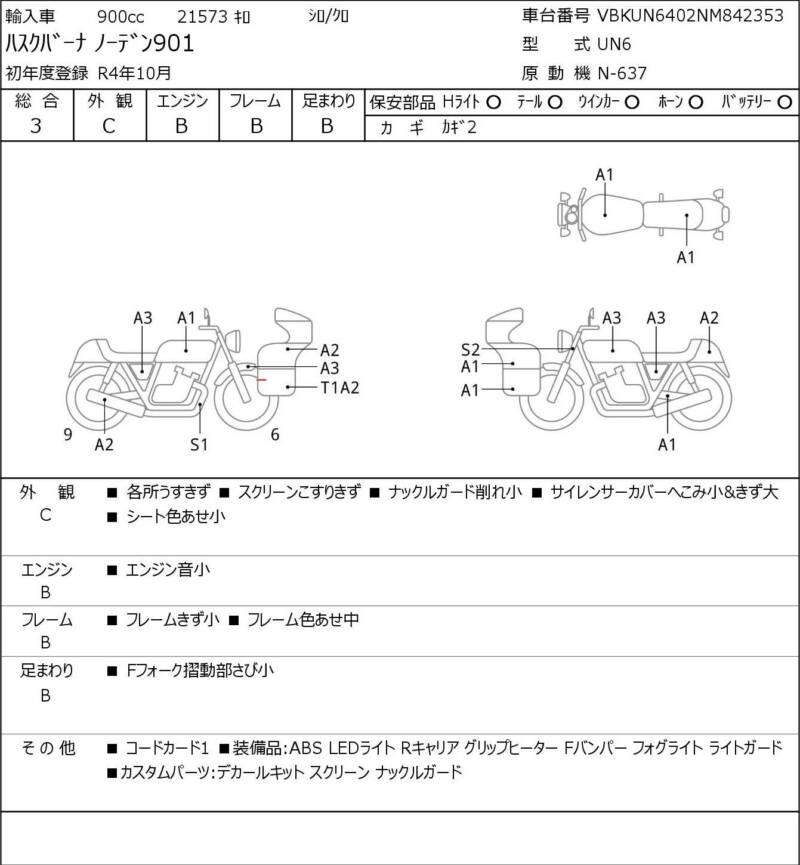 Карта повреждений
