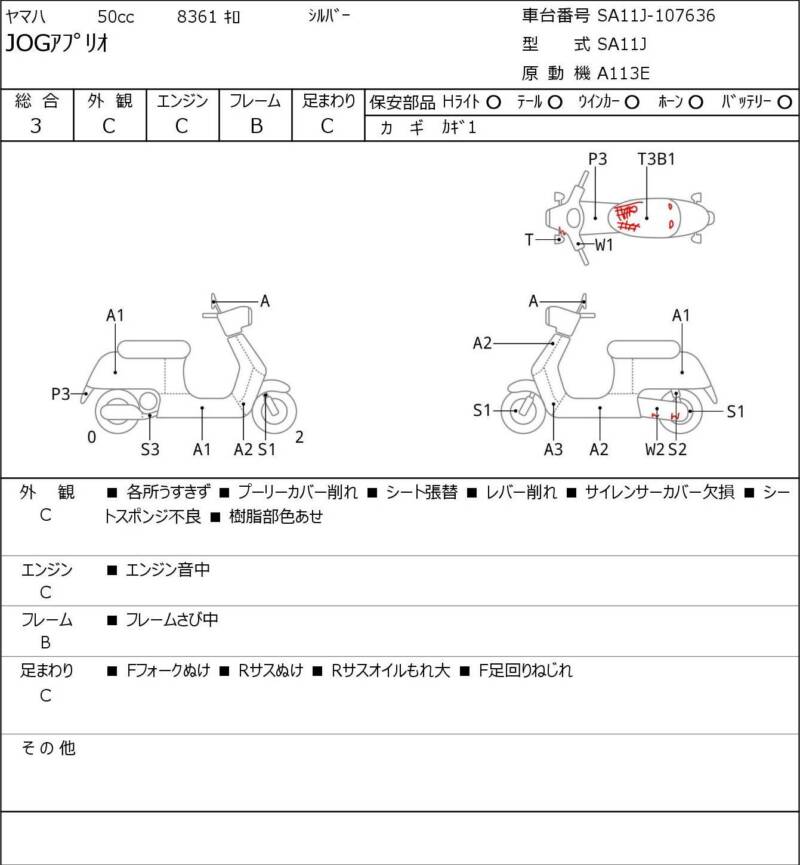 Карта повреждений