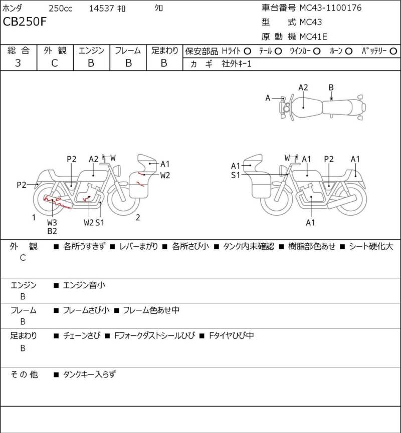 Карта повреждений