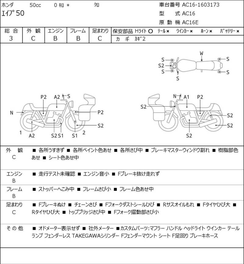 Карта повреждений