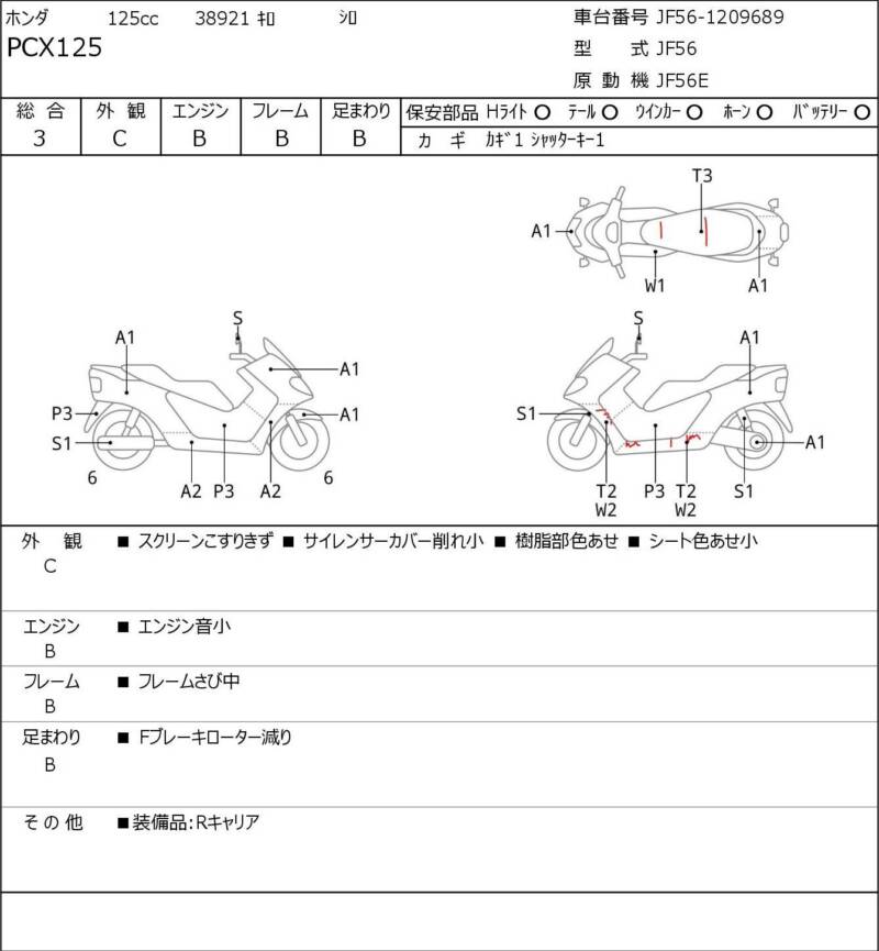 Карта повреждений