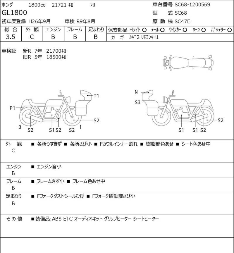 Карта повреждений