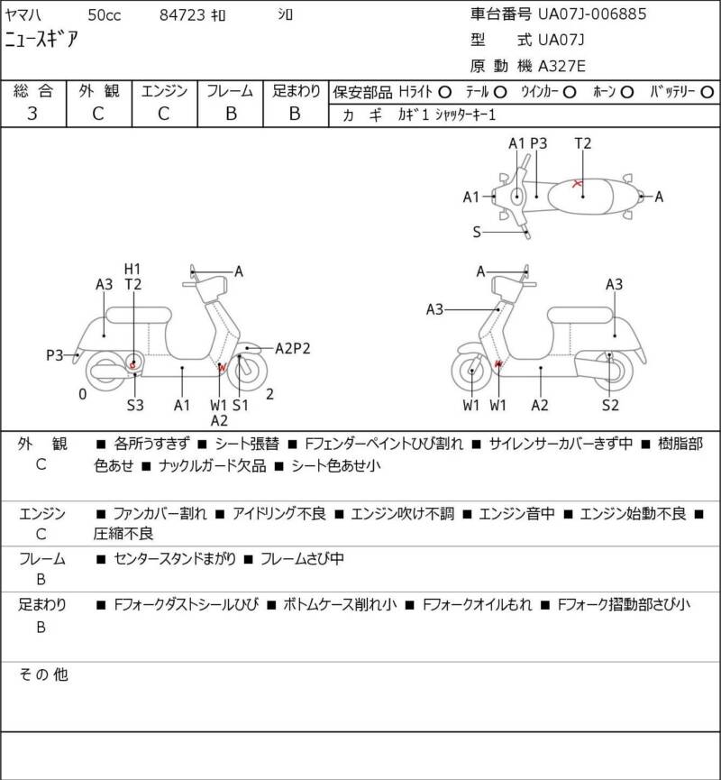 Карта повреждений