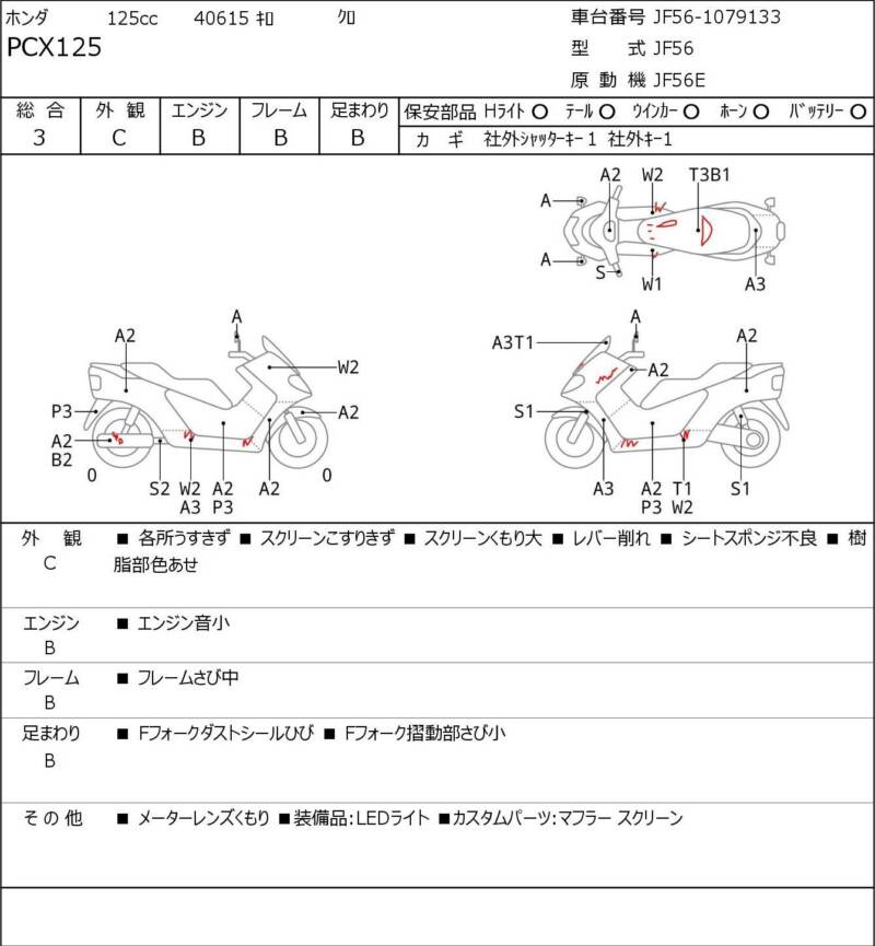 Карта повреждений