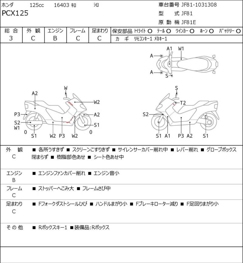 Карта повреждений