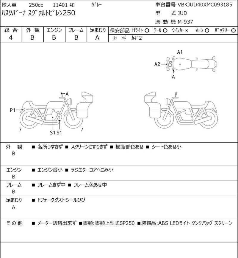 Карта повреждений