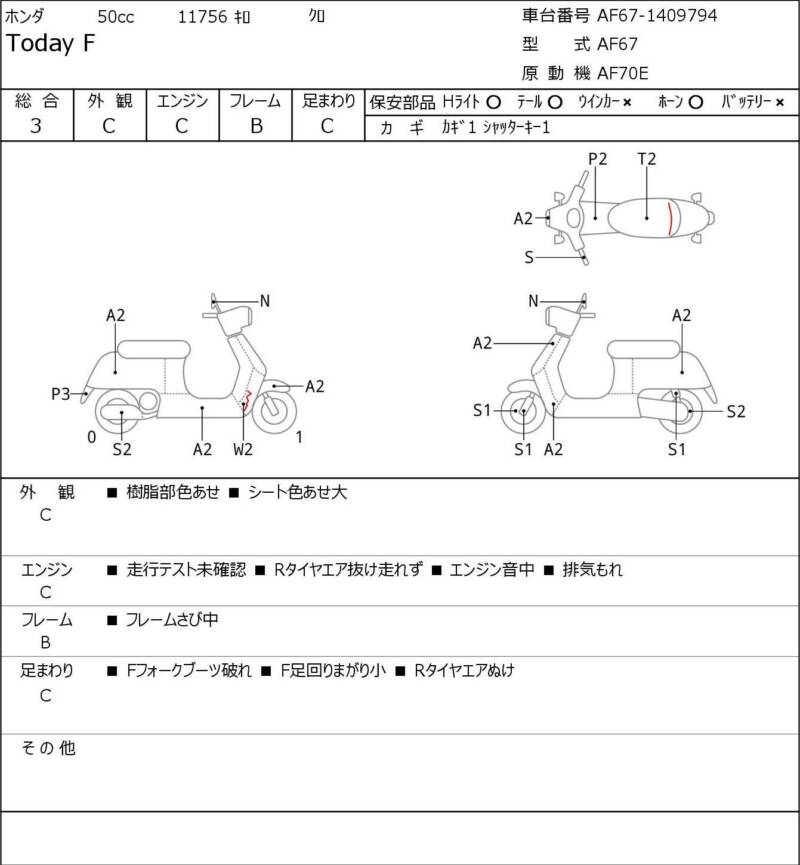 Карта повреждений