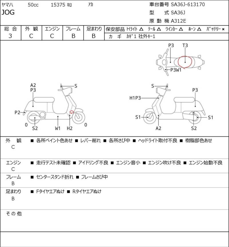 Карта повреждений