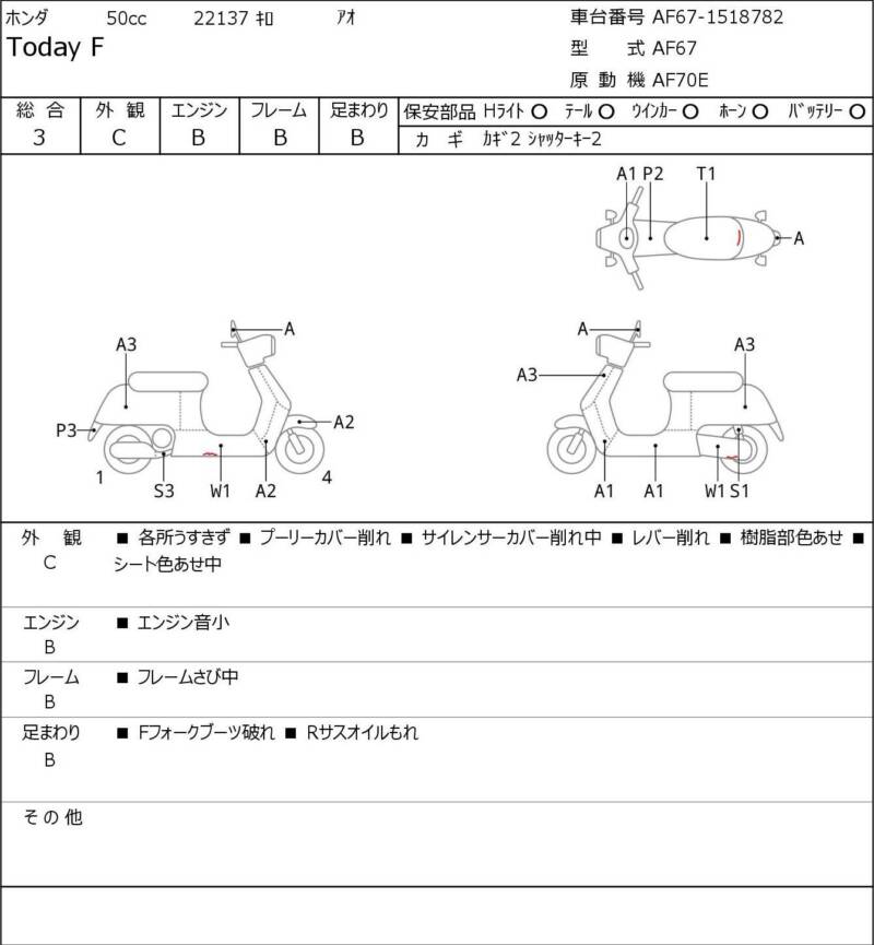 Карта повреждений