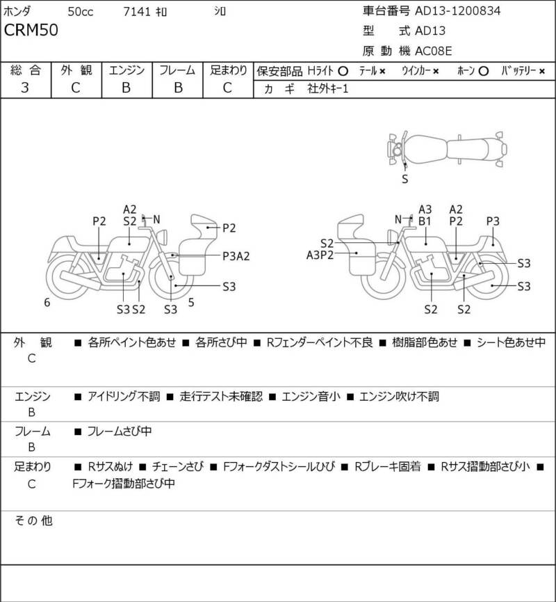Карта повреждений