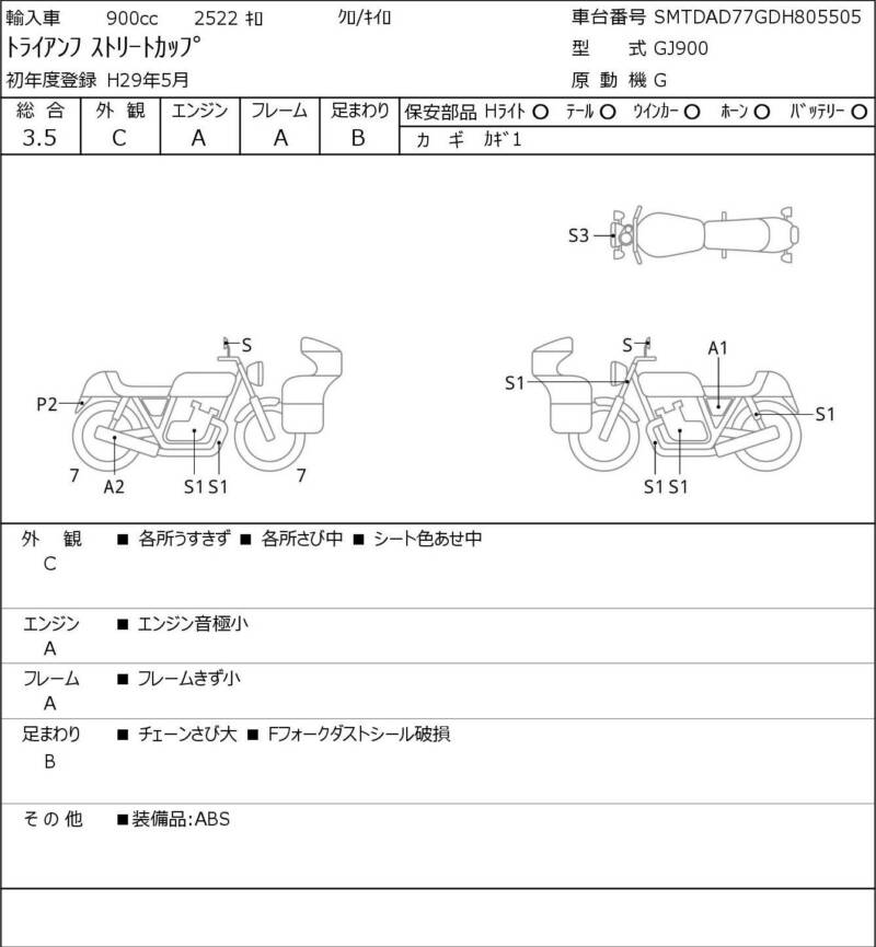 Карта повреждений