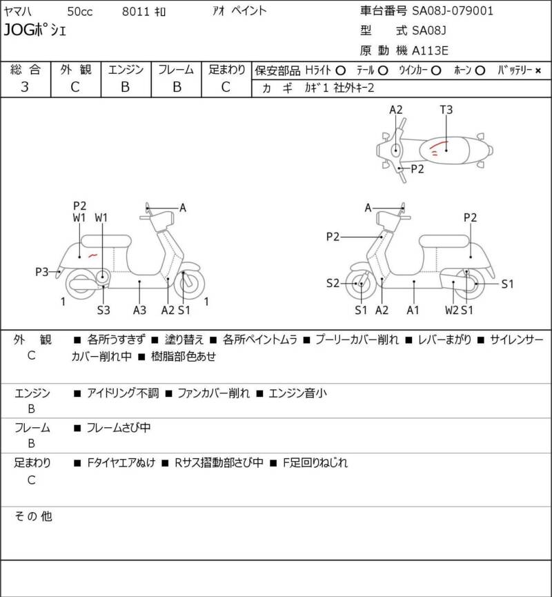 Карта повреждений