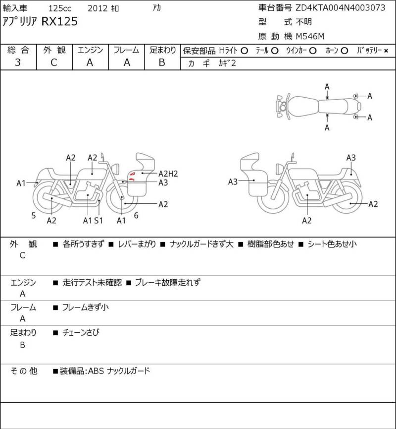 Карта повреждений