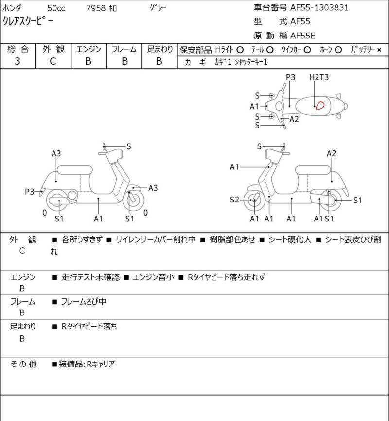 Карта повреждений