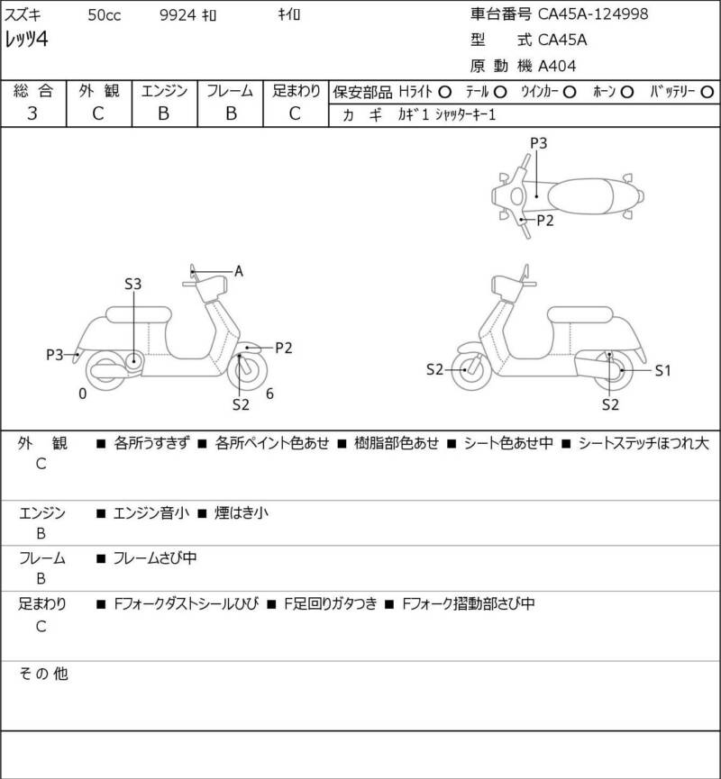 Карта повреждений