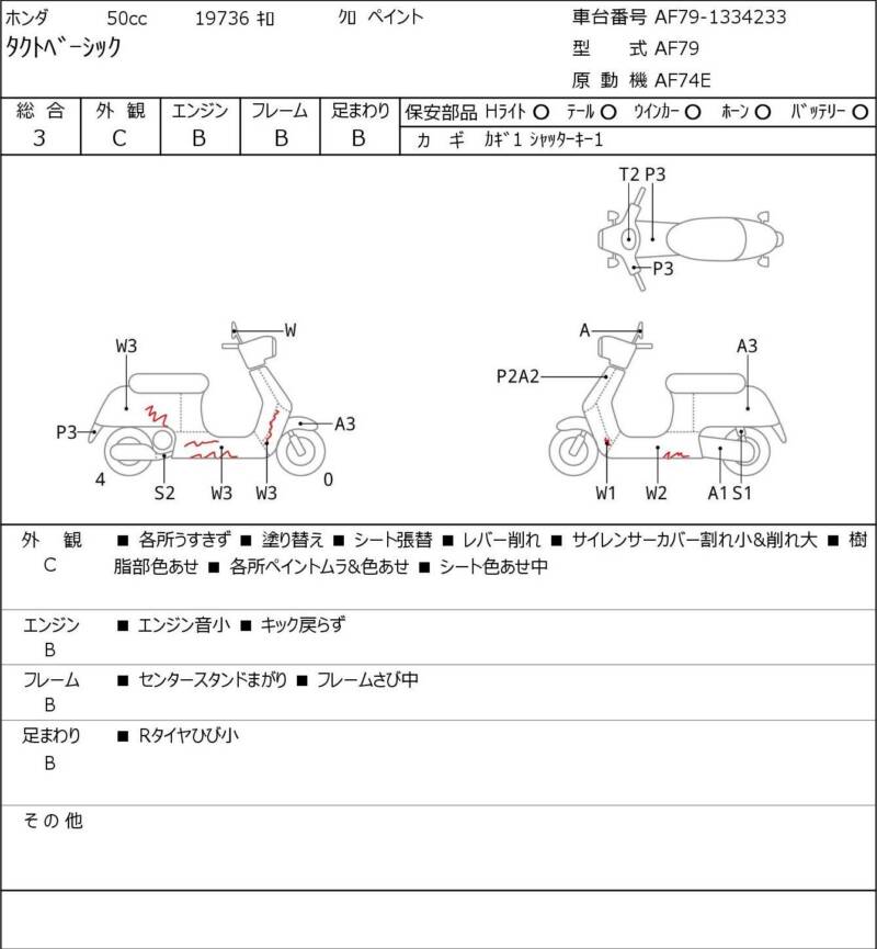 Карта повреждений
