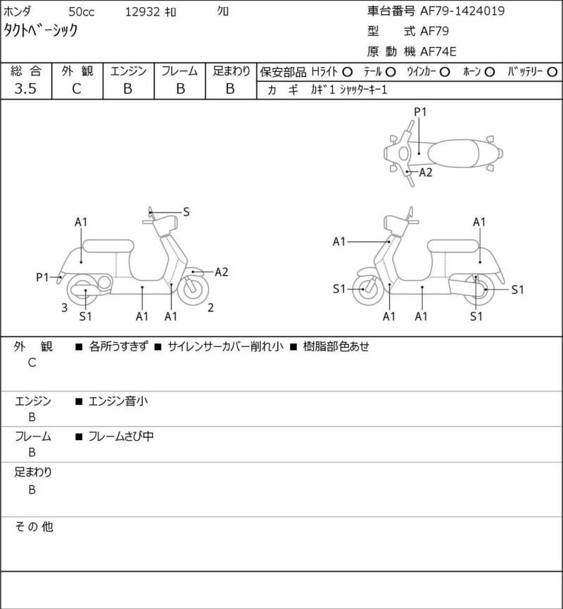 Карта повреждений