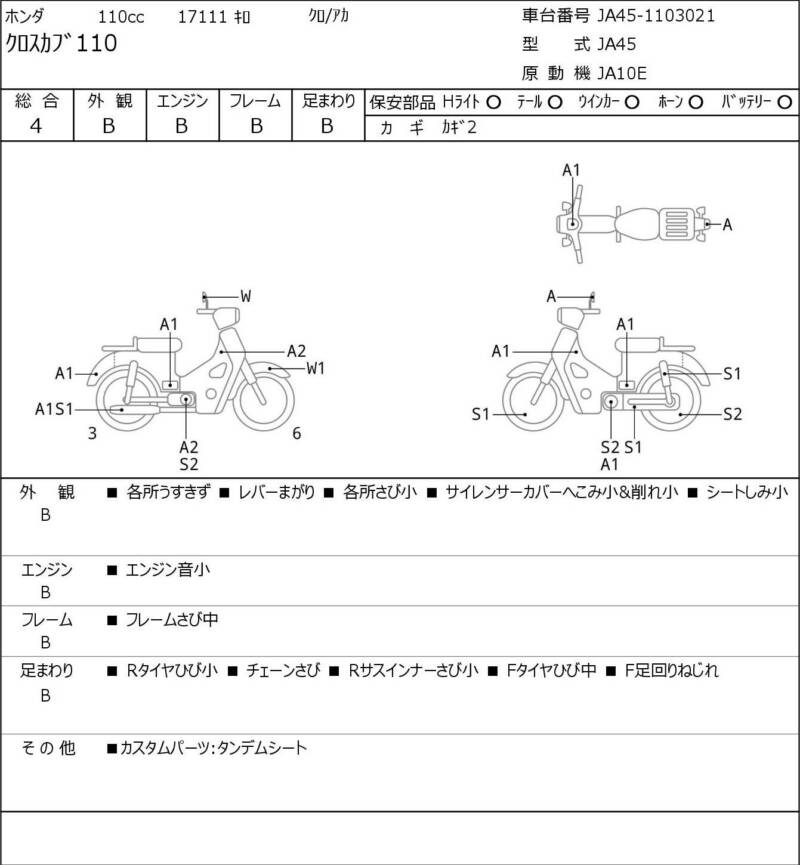 Карта повреждений