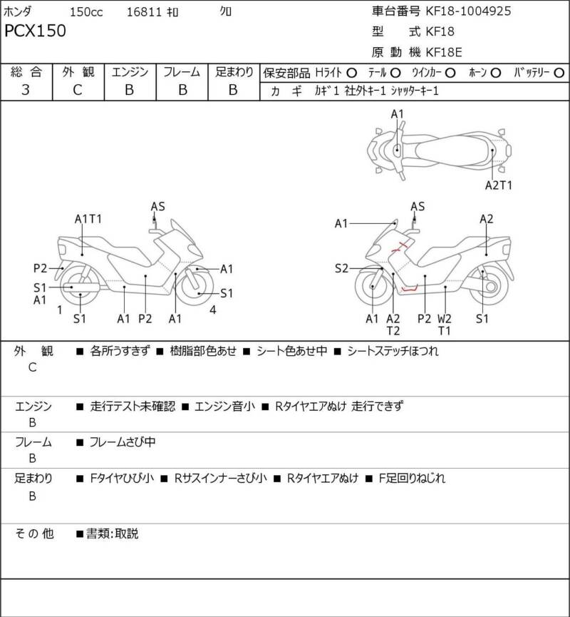 Карта повреждений