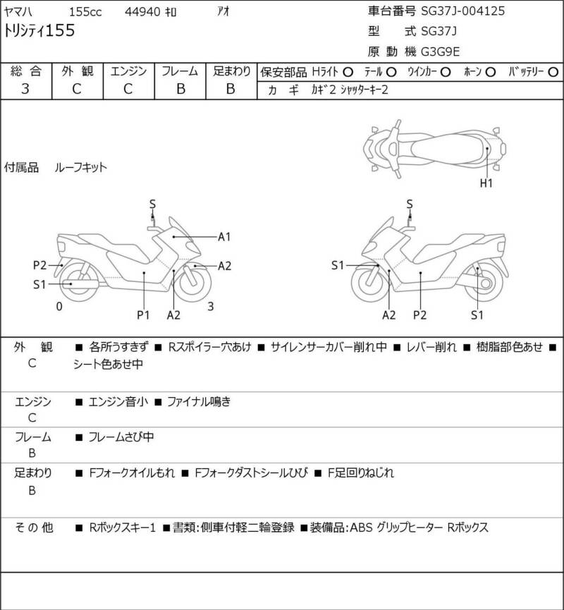 Карта повреждений