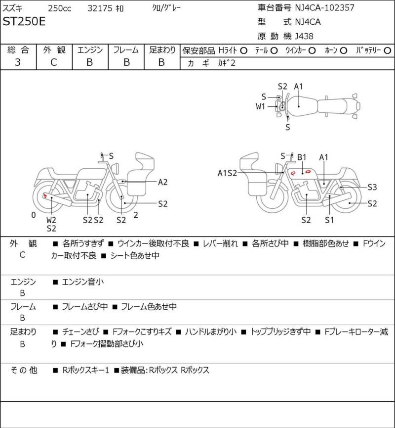 Карта повреждений
