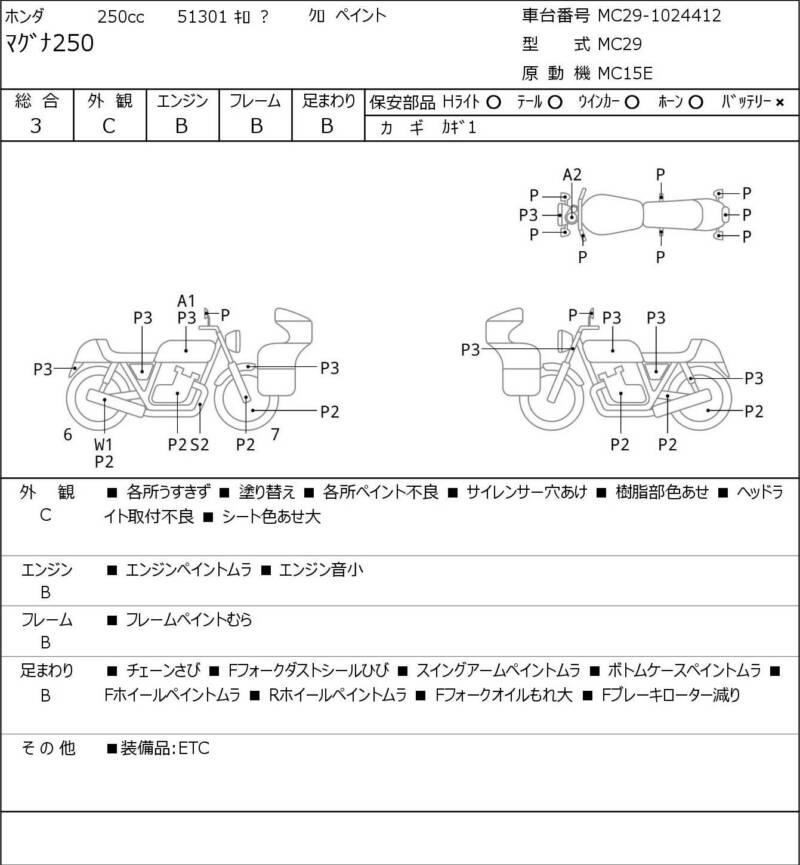 Карта повреждений