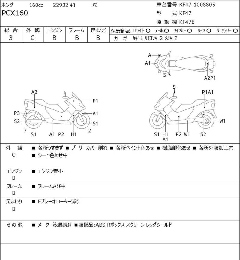 Карта повреждений