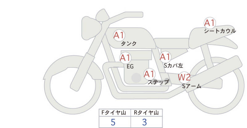 Карта повреждений