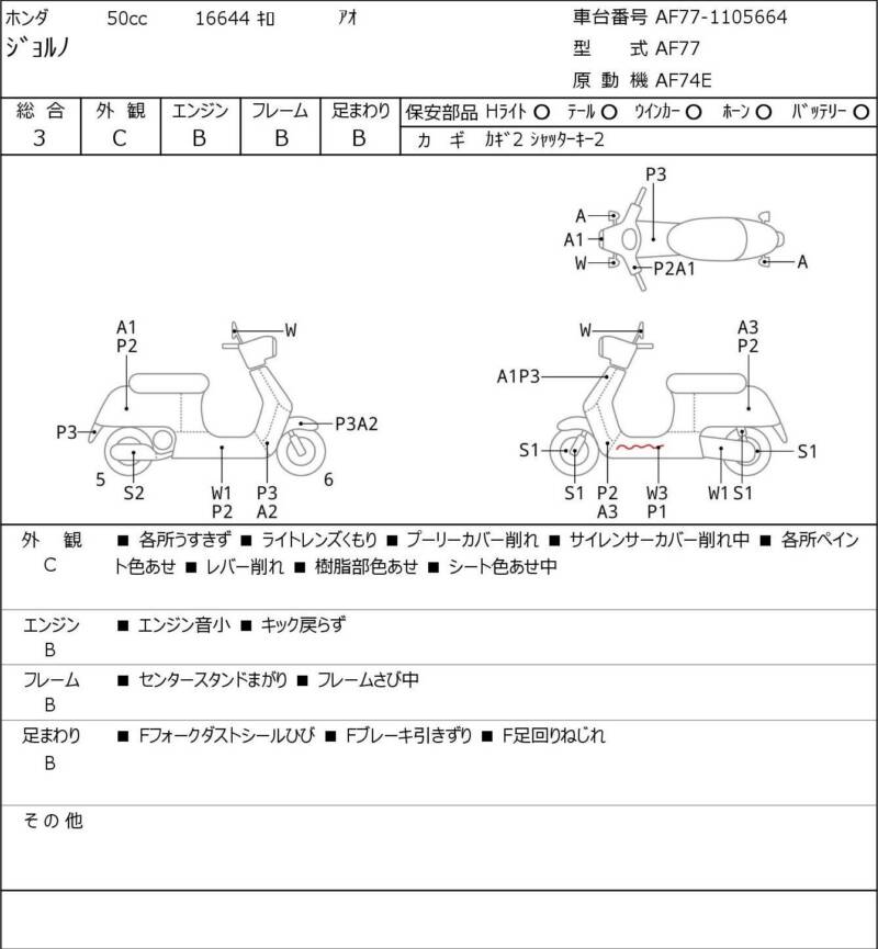 Карта повреждений