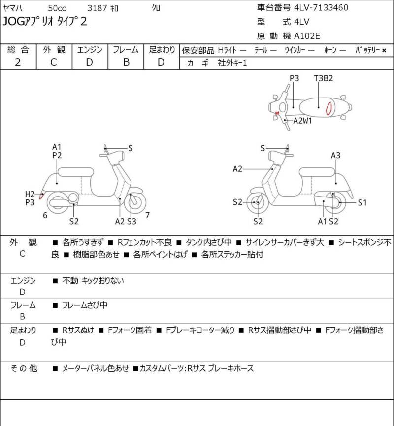 Карта повреждений