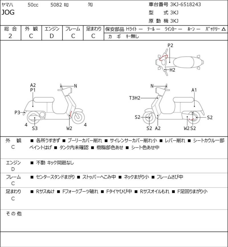 Карта повреждений
