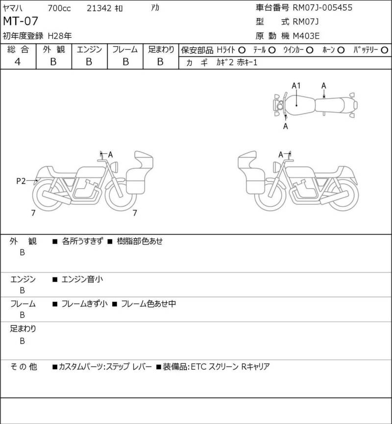 Карта повреждений